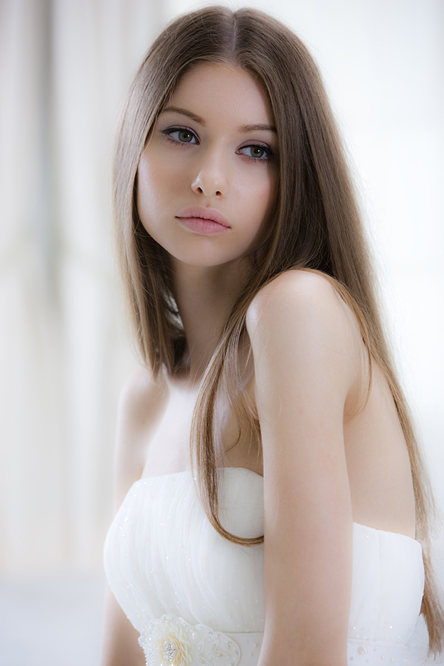 女性のポートレート写真